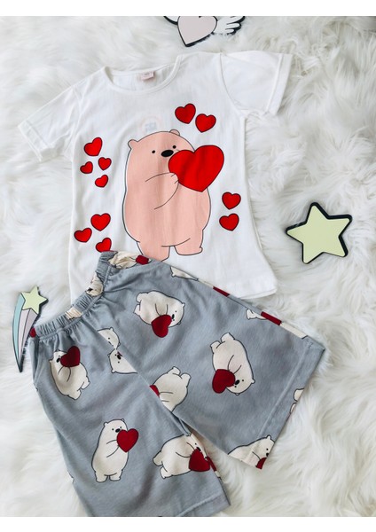 Baskılı Pijama Takımı 026