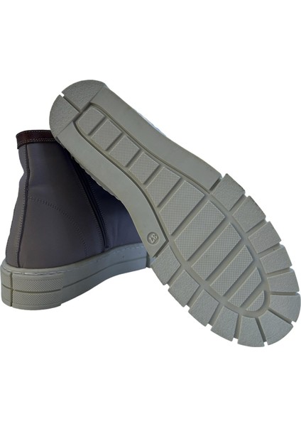 Hakiki Krem Deri Poli Taban Kadın Yarım Bot fırsatları