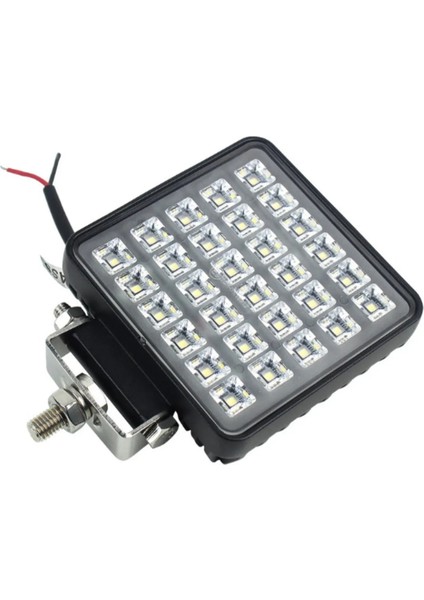 30W 30 LED Kare Pmma Lensli Beyaz Yayıcı Sis Farı Off Road Çalışma Tekne Lambası JNG01