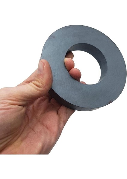 Mıknatıs , 120X60X20 mm Ferrit Kömür Halka Mıknatıs Oxit Magnet