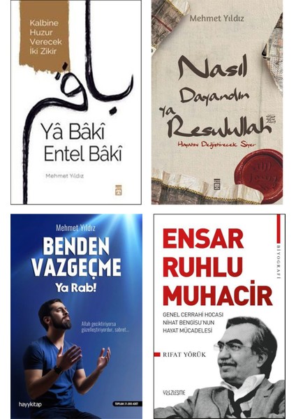 Ya Baki - Nasıl Dayandın - Benden Vazgeçme - Ensar Ruhlu Muhacir - Mehmet Yıldız