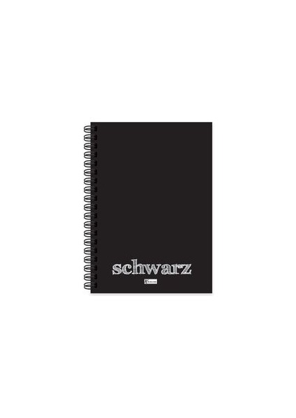 Keskin A6 40 Yp.pp Kap. Spr.schwarz Defter