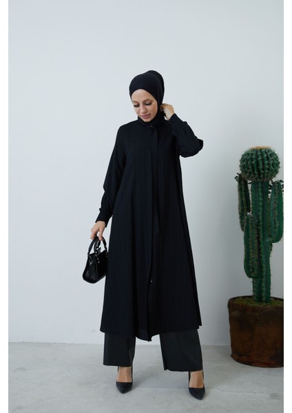 Fularlı Tunik-Siyah fiyatları