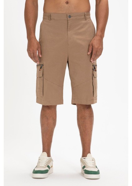 Rope Sweatshorts Camel Kahverengi Erkek Şort