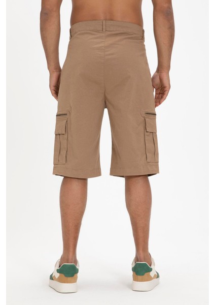 Rope Sweatshorts Camel Kahverengi Erkek Şort