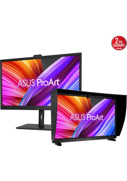 ASUS PROART PA32DC 32" 60Hz 0.1MS ( DP HDMI USB-C USB MM) 99% DCI-P3, OTOMATİK KALİBRASYON, HDR-10, HLG  OLED 4K 3840x2160  VESA MONİTÖR (PA32DC)