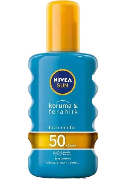 Sun Koruma & Ferahlık Güneş Spreyi Spf 50 200 ml