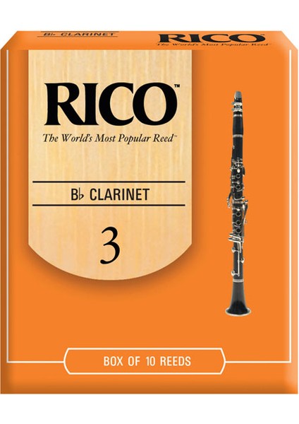 RCA10 Bb Clarinet 3 Bb Klarnet Kamışı (10'lu Paket)