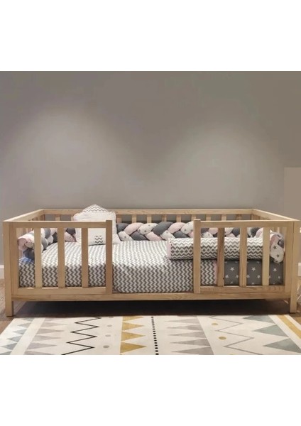 Singular Montessori Doğal Bebek ve Çocuk Karyolası