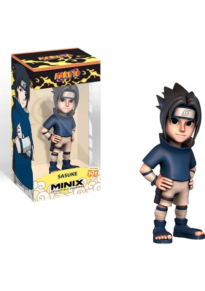 Giochi Preziosi Naruto Sasuke Uchıwa 12 cm Mınıx Collectıble Figür Exclusive Series