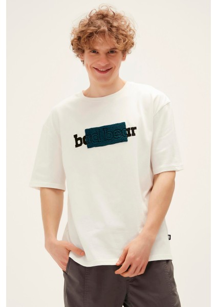 Taped T-Shirt Beyaz Baskılı Erkek Tişört fiyatları