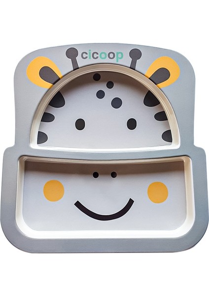 Zürafa Bölmeli Mama Tabağı