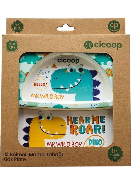 Dıno Bölmeli Mama Tabağı fiyatları