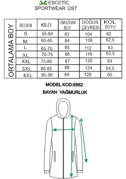 Kadın Maroon (Mürdüm) Rüzgarlık Sabit Kapüşonlu Desenli Astarlı Su İtici Mevsimlik İnce Ceket 6562