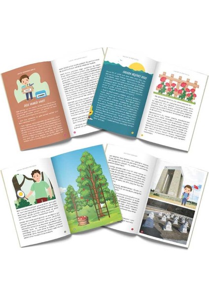 Enes'in Gözlüğü Set (10 Kitap)