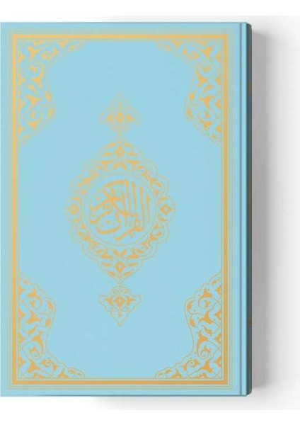 Çanta Boy Kur'an-I Kerim (Mavi, Mühürlü)