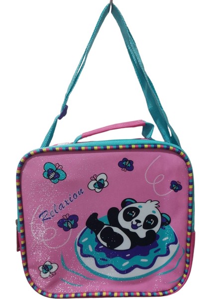 Sevimli Panda Beslenme Çantası