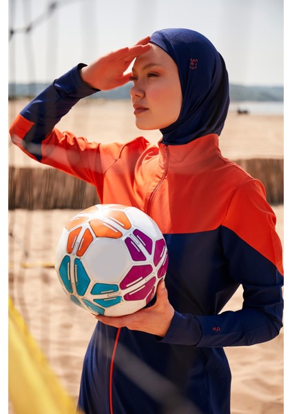 H2O Yüzücü Serisi Lacivert Tesettür Mayo M2316 fiyatları