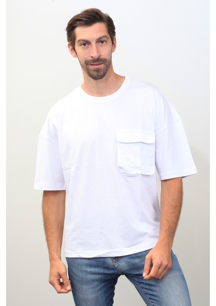 Oversize Basic Cepli T-Shirt