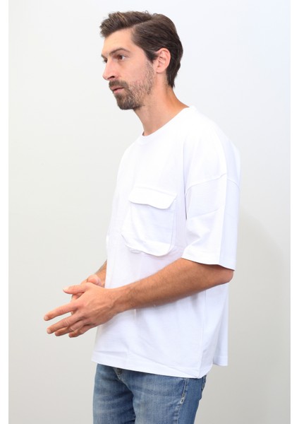 Oversize Basic Cepli T-Shirt