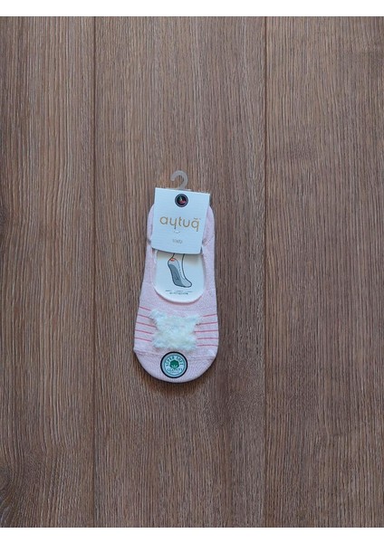 Yaz Sezonu 4 Çift Pamuk Bayan Koala Desenli ( Siyah-Lacivert-Pembe-Bej ) Babet Çorap - 31335 fırsatları