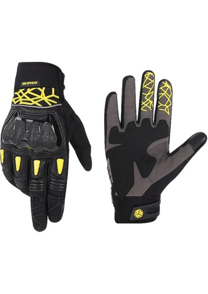 Mc 103 Sarı - Siyah Motosiklet Eldiveni