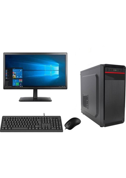 DESKTOPPC33 I3-2100 4 GB 120 GB SSD 21.5" Free Dos Masaüstü Bilgisayar