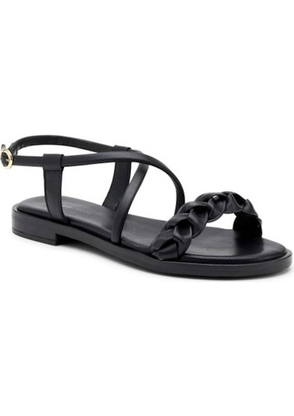 Kadın Sandalet 85P9 Frau Mofy Leather Nero