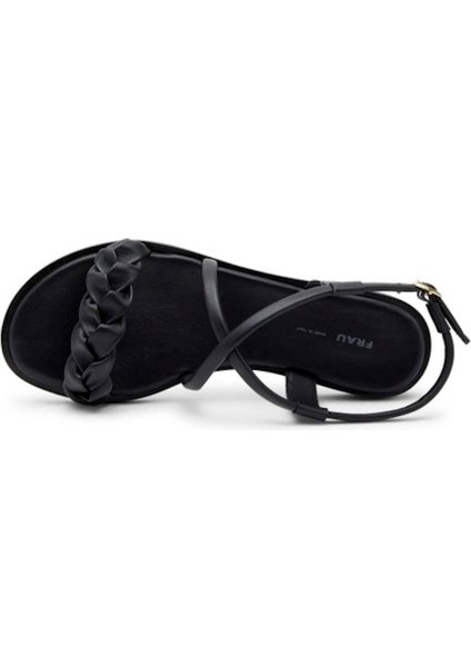 Kadın Sandalet 85P9 Frau Mofy Leather Nero