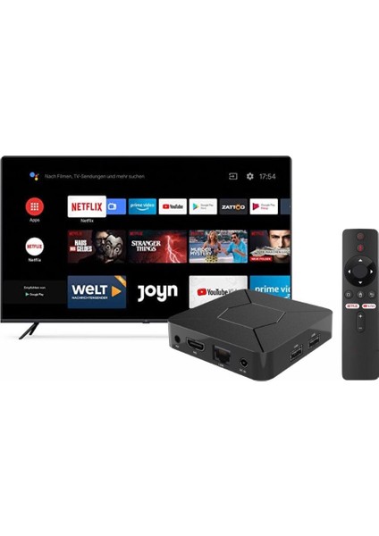 4K Android TV - 5g Android TV Stick / Media Player & Chromecast 4K - Google Asistan 4K Android TV - 5g Android TV Stick / Media Player & Chromecast 4K - Google Asistan