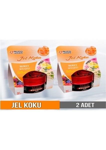Oto ve Oda Buket Jel Kokusu 2 Adet