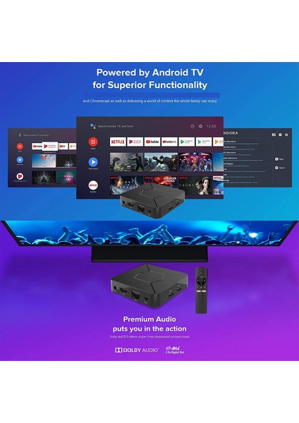 4K Android Tv Box 5g - Medya Oynatıcı / Yeni Nesil Android Tv Box - Google Asistan Sesli Komut 4K Android Tv Box 5g - Medya Oynatıcı / Yeni Nesil Android Tv Box - Google Asistan Sesli Komut