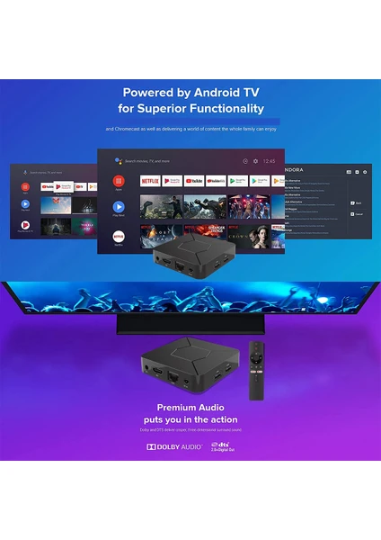 FS1PRO Teknoloji 4K Android Tv - Lisanslı Android Tv Box S & Akıllı Tv Kutusu / Media Player - Android Tv Stick 2024 Pro 4K Android Tv - Lisanslı Android Tv Box S / Media Player - Android Tv Stick 2024 Pro