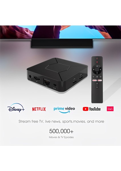 4K Android Tv - Lisanslı Android Tv Box S & Akıllı Tv Kutusu / Media Player - Android Tv Stick 2024 Pro 4K Android Tv - Lisanslı Android Tv Box S / Media Player - Android Tv Stick 2024 Pro