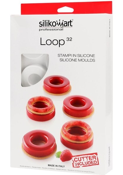 Silikomart Loop 32 2' Li Silikon Kalıp Seti