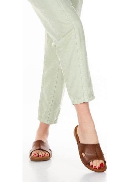 ARTI ARTI AYAKKABI ARTI ARTI AYAKKABI ARTI-ARTI020-5005-02 Günlük Kadın Ortopedik Topuk Dikeni Fonksiyonlu Taba Terlik fırsatları