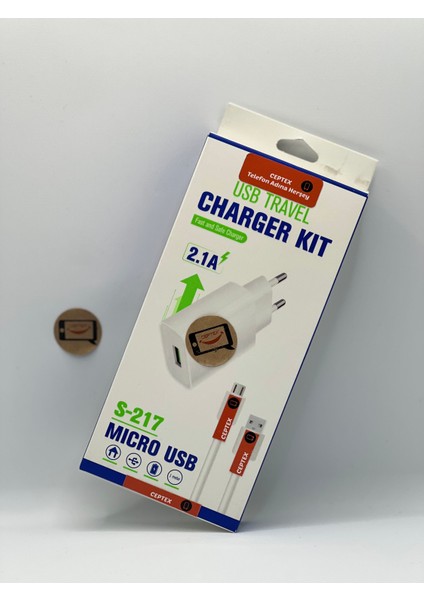 Samsung Xiaomi Huawei Uyumlu Şarj Aleti S-217 Micro modelleri