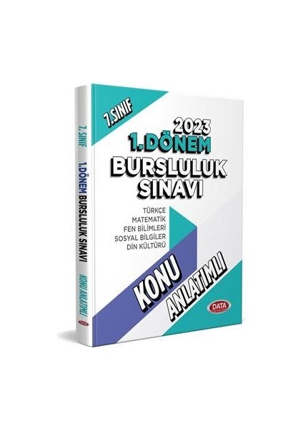 7. Sınıf 1. Dönem Bursluluk Sınavı Konu Anlatımlı