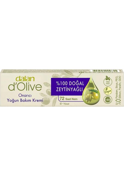 D'olive Onarıcı Yoğun Bakım Kremi 20 ml 12 Adet Display Stand