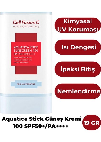 Aquatıca Stick Güneş Kremi 19 G