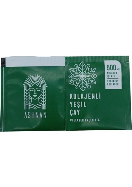 Kolajenli Yeşil Çay + Kolajenli Kuşburnu Çayı Ikili Paket Collagen