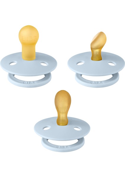 Try It Colour Üçlü Emzik Seti - Baby Blue