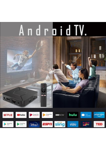 4K Android TV & ATV Rom - Pro Q1 Box 4K Lisanslı / 8k Grafik