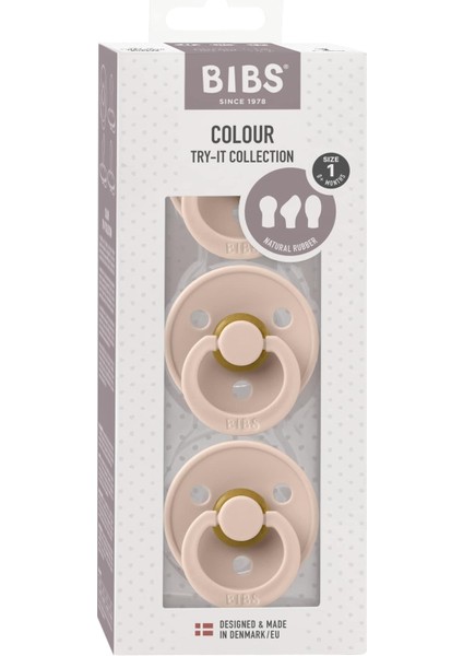 Try It Colour Üçlü Emzik Seti - Blush fiyatları