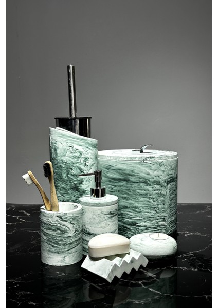 Mermer Efekt Beton Banyo Seti 1