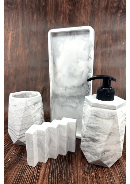 Beton Banyo Seti Gri fiyatları