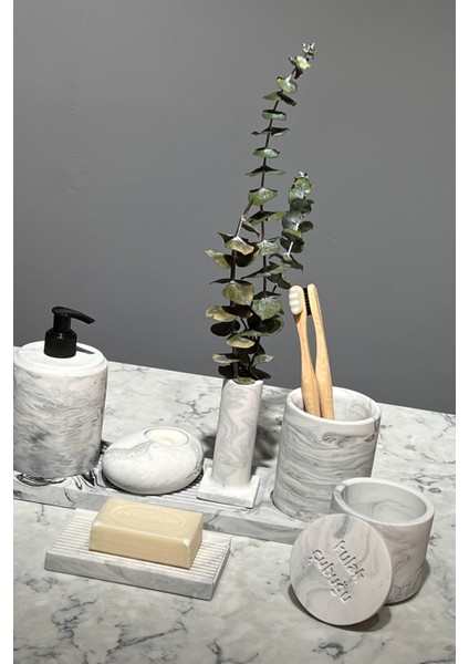 Marble Serisi Banyo Seti Beton fiyatları