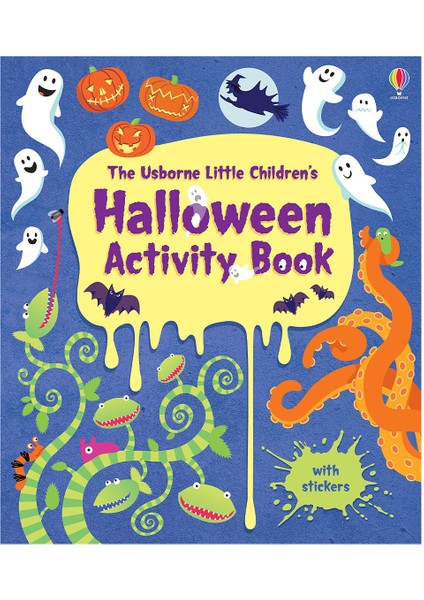 USB - Little Childrens Halloween Activity Book