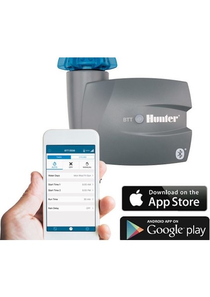 BTT-101 Musluk Tipi Kontrol Ünitesi 1 Istasyonlu Bluetooth Pilli Zamanlayıcı Mobil Uyumlu fiyatları