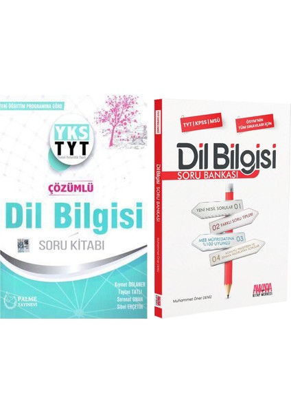 ve Akm Dil Bilgisi Soru Bankası Seti 2 Kitap